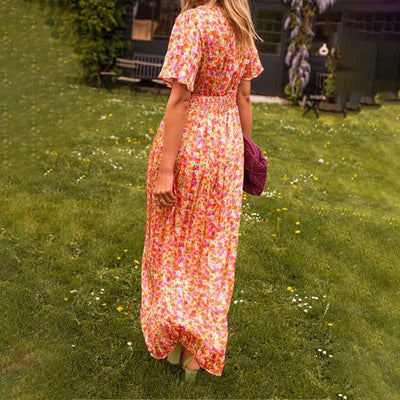 Romy – Robe d’été à encolure en V
