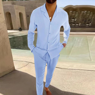 Tim – Ensemble estival en lin pour homme