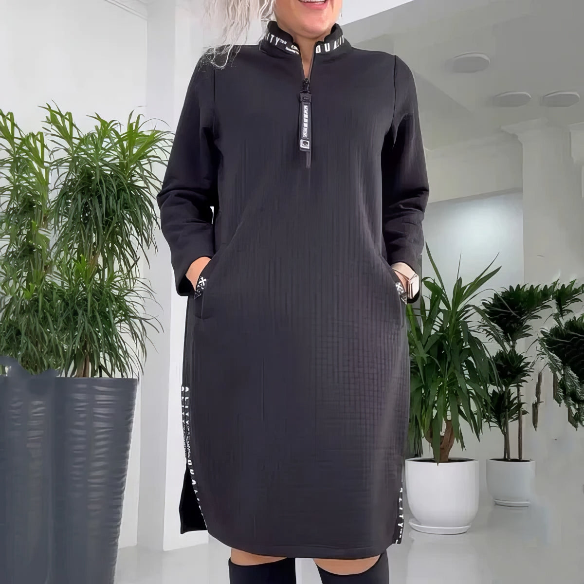 Harper – Robe Ample et Décontractée au Style Effortless