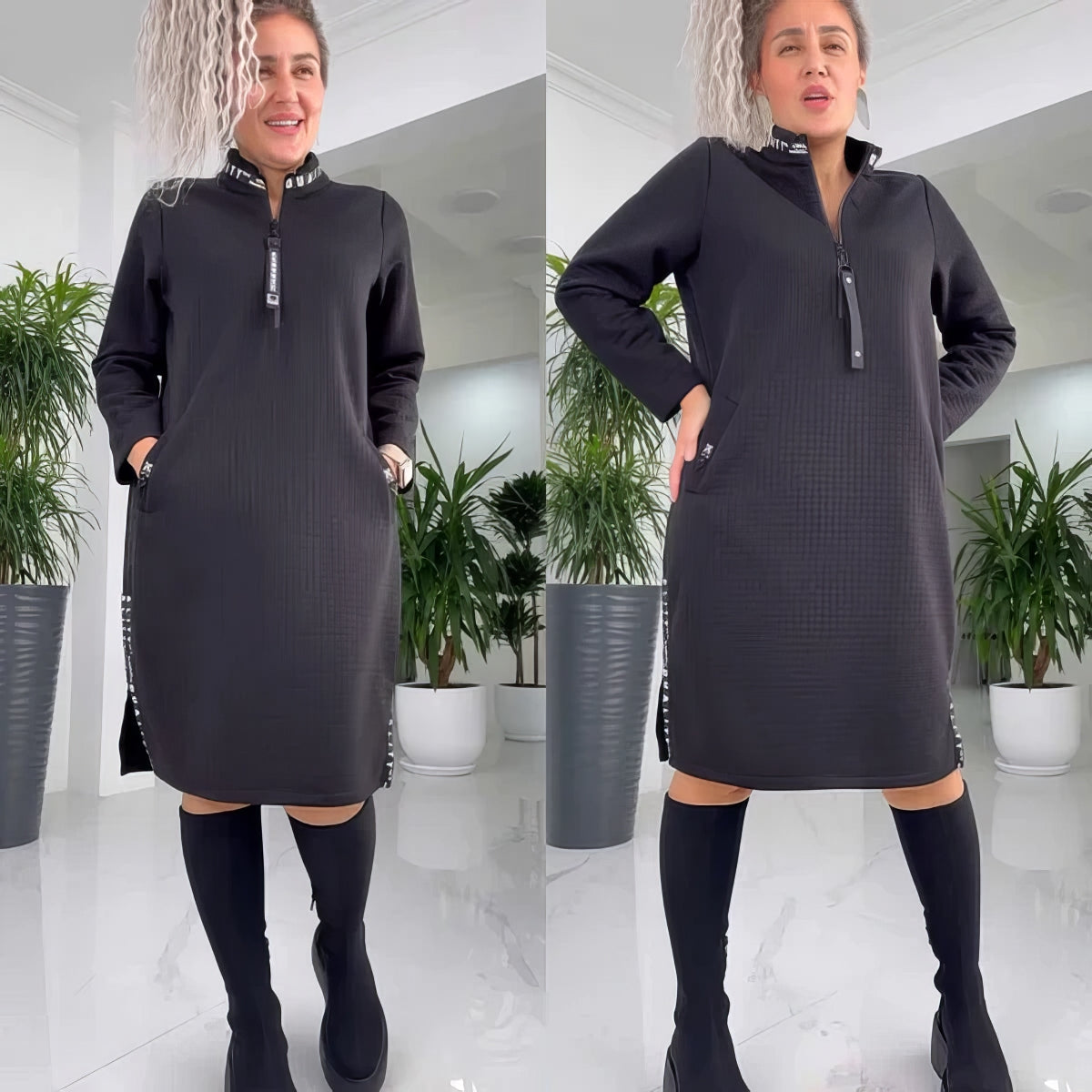 Harper – Robe Ample et Décontractée au Style Effortless