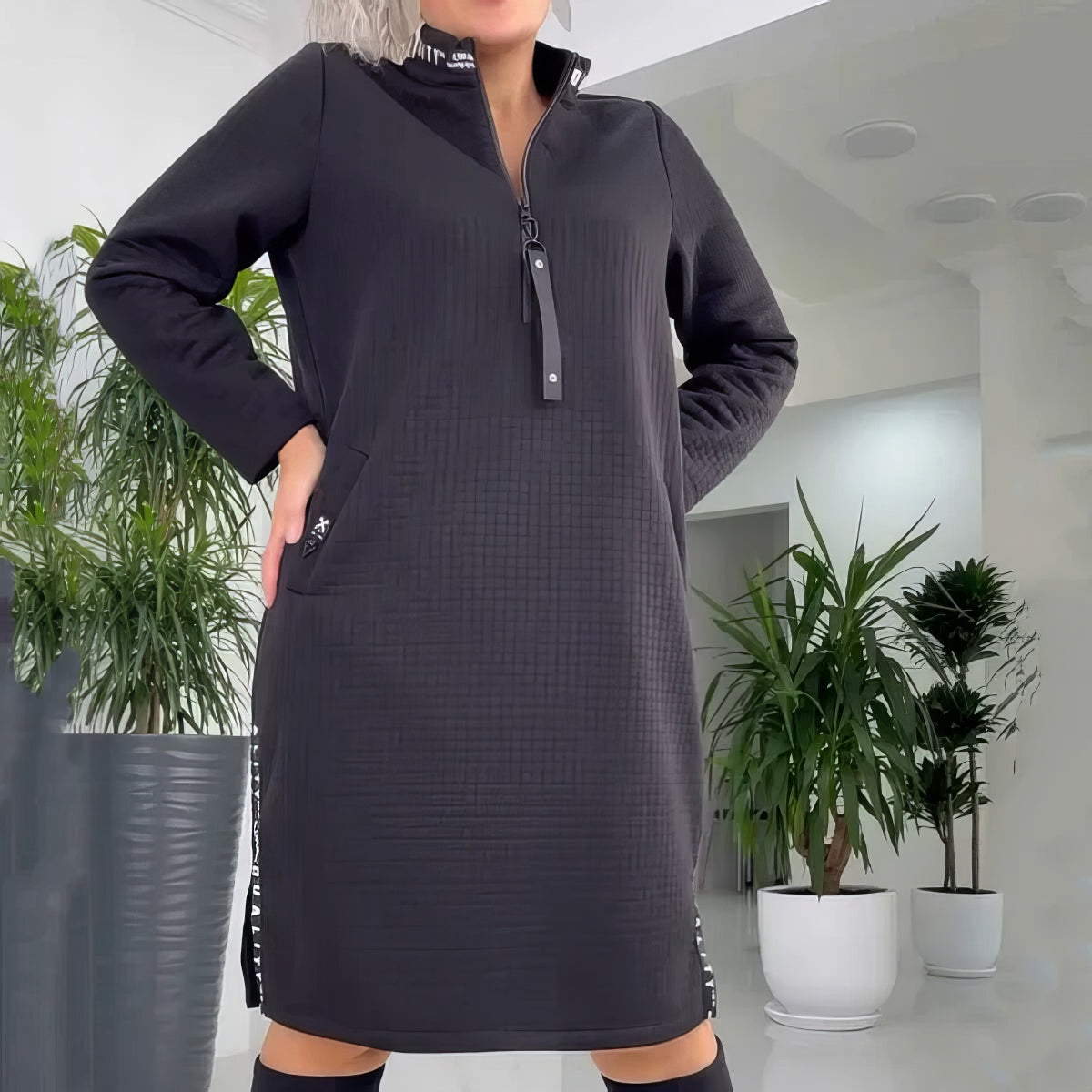 Harper – Robe Ample et Décontractée au Style Effortless