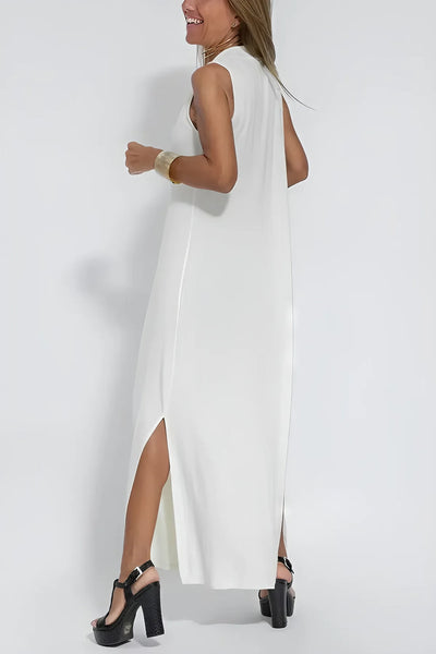 Patricia – Robe Longue Élégante avec Cardigan Assorti Offert