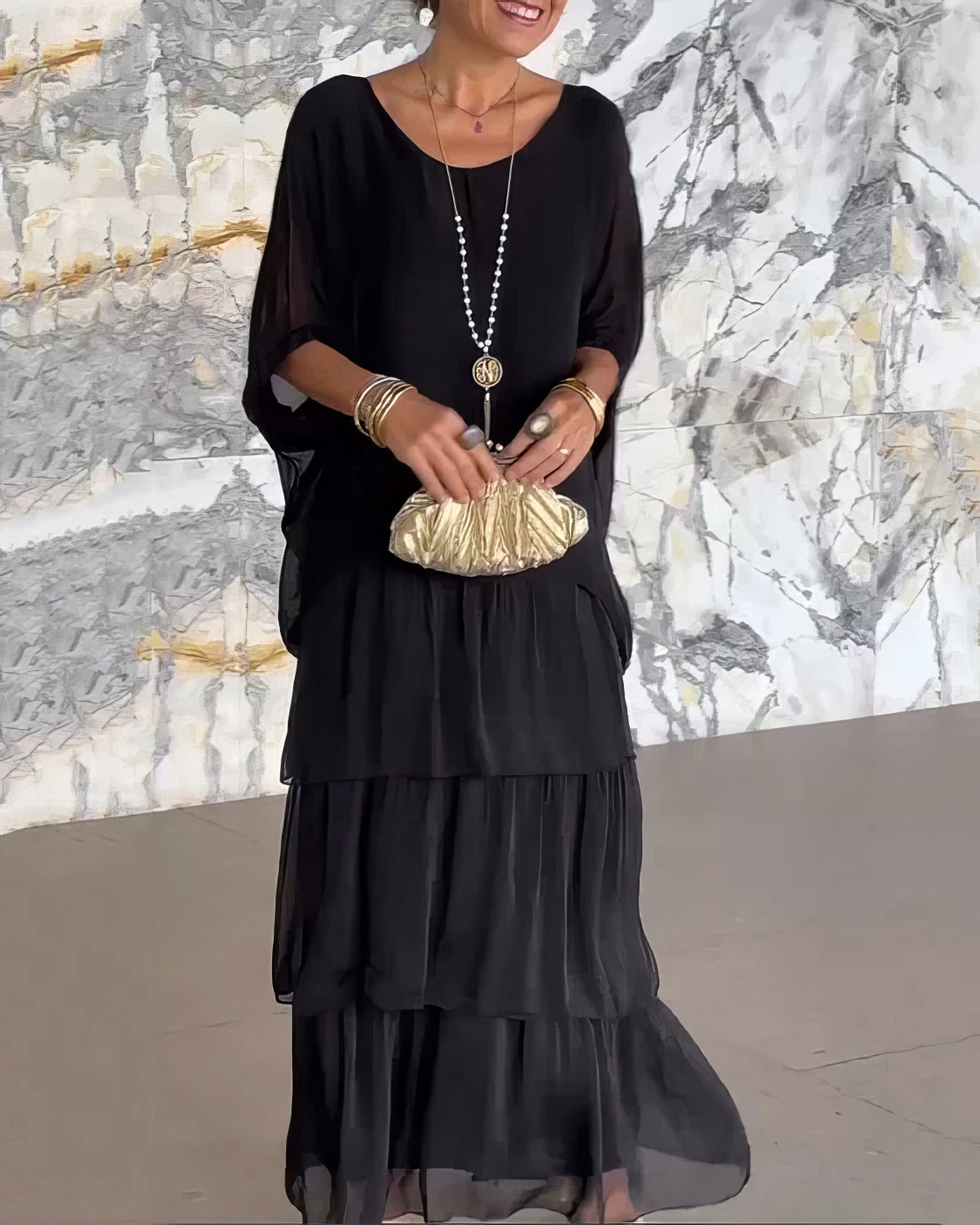 Ava – Robe Artistique à Coupe Ample