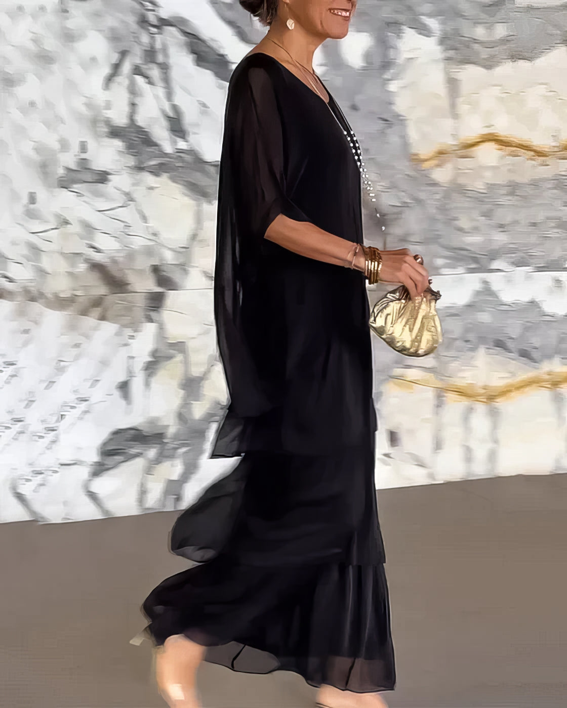 Ava – Robe Artistique à Coupe Ample