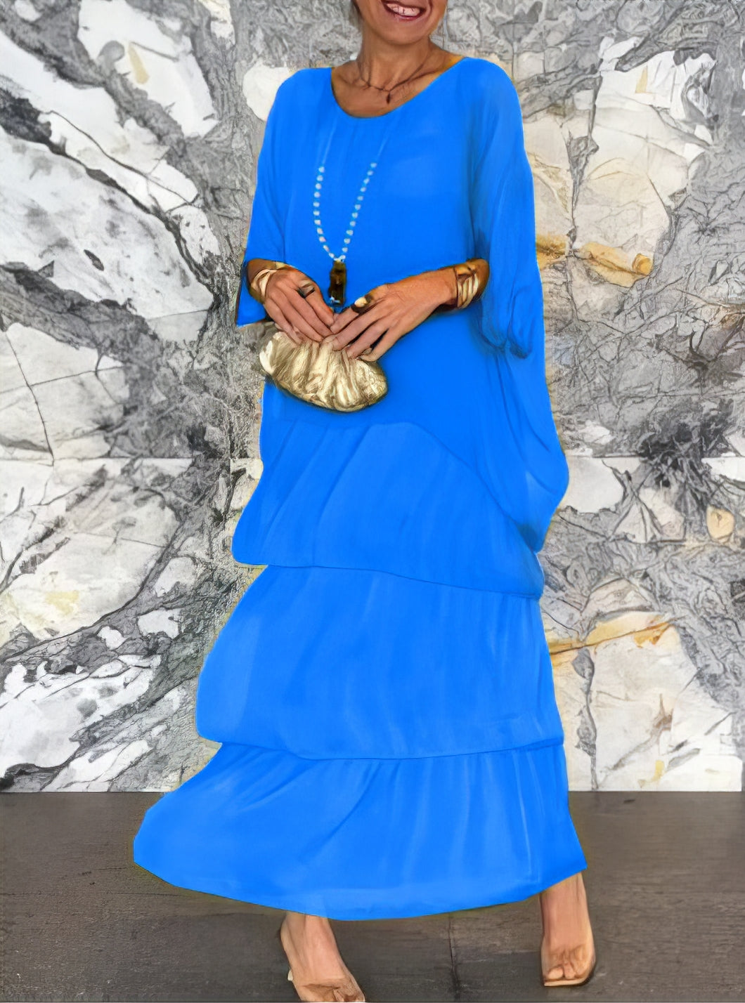 Ava – Robe Artistique à Coupe Ample