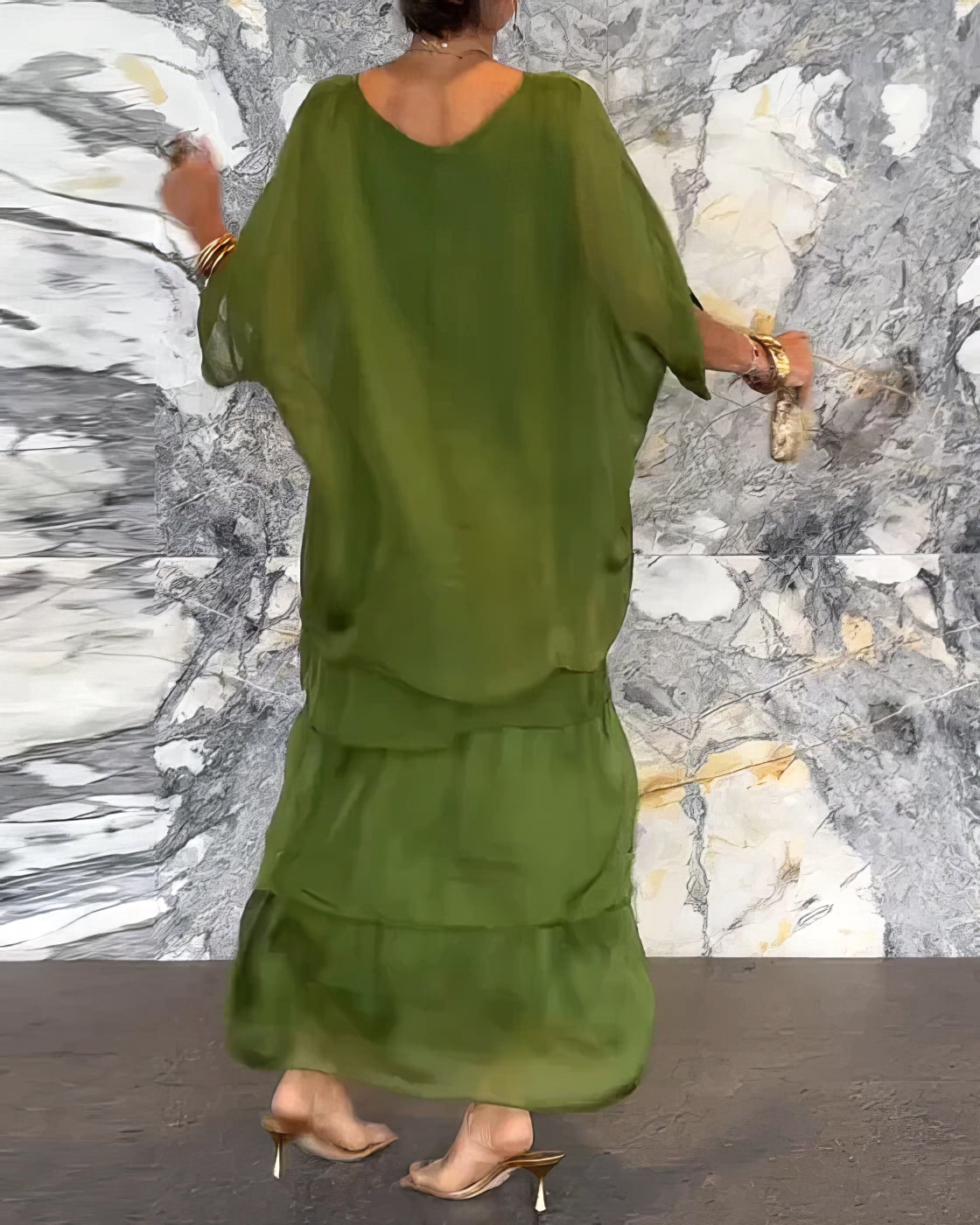 Ava – Robe Artistique à Coupe Ample